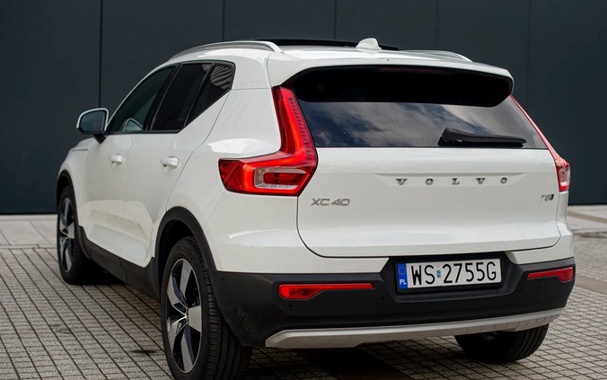 Volvo XC 40 cena 119999 przebieg: 24000, rok produkcji 2019 z Siedlce małe 79